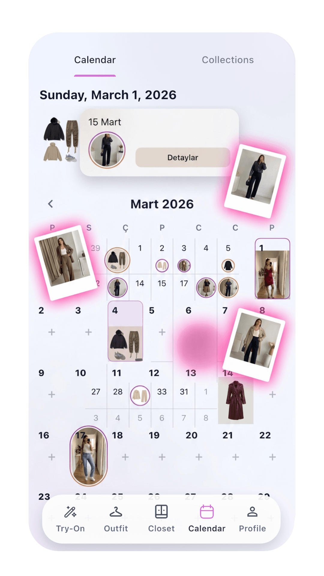 Plan your looks ahead